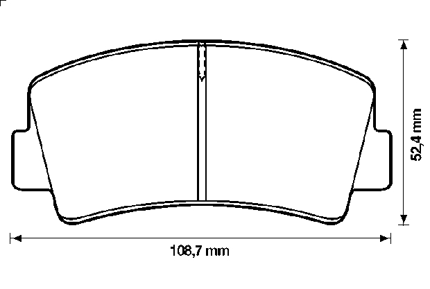 Bremsklötze Mazda 616, RX7