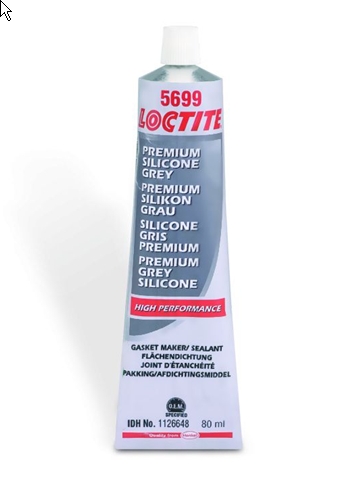 Premium grey silicone Loctite 5699
